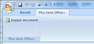 Office+ kunt u daarnaast ook in het snelmenu toevoegen, zodat deze voortaan direct beschikbaar is.