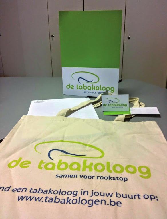 Logo bekendmaking In 2016 lanceerde de VRGT een nieuw logo voor de tabakoloog, met als baseline: samen voor rookstop.