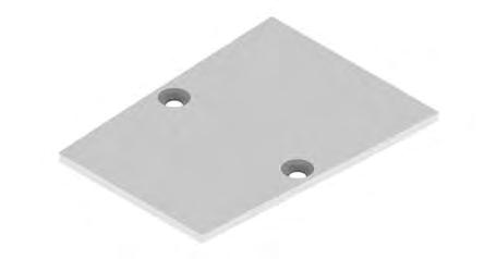 ACUN501 -Afdekplaat -Tôles de recouvrement -Abdeckplatte -Cover plate Toepassing Anwendung UN500 UN511 Verp. per Emb.