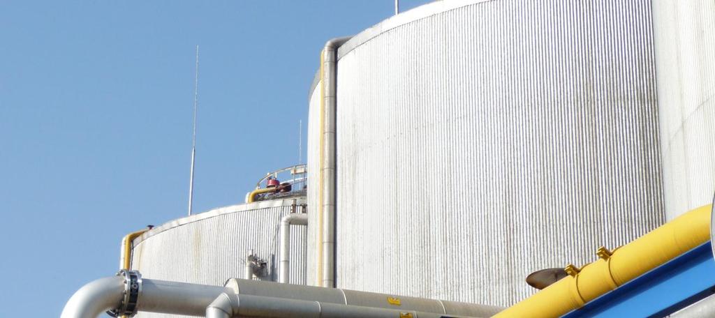 Verwerken biogas van derden in bestaande installaties.