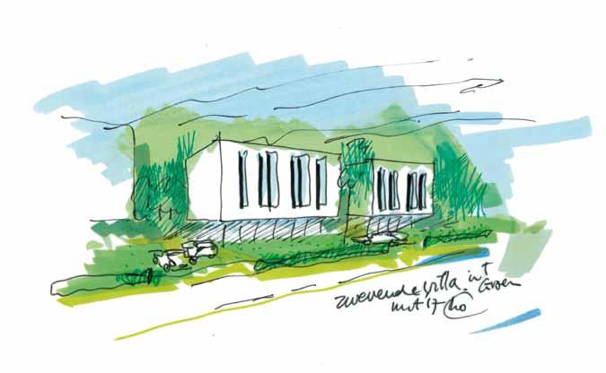Het bouwplan De Zwevende Villa s zal worden gerealiseerd op de bouwlocaties aan de Wederiklaan in de wijk Warande. De kavels grenzen aan het nog in te richten Olmenpark.