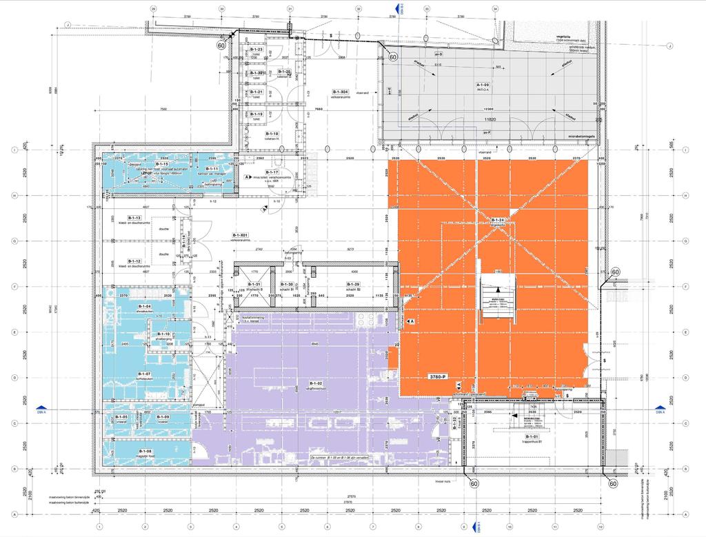 Plattegrond Nieuwbouw 22 Saxion levert in dit document alleen de plattegronden van verdiepingen waarop zich bedrijfsruimten of horecapunten bevinden.