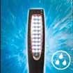 Levensduur: LED s: Bedrijfstemperatuur: Gewicht lamp: Behuizing min/max : 3,7 V / 2400 mah Polymer Lithium 3 Watt/1600