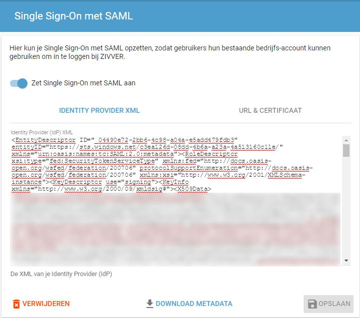7. Single Sign-On (SSO) ZIVVER ondersteunt inloggen via Single Sign-On (SSO). Gebruikers kunnen dan in ZIVVER inloggen met hun werkplekinloggegevens. Ze hoeven geen apart wachtwoord te onthouden.