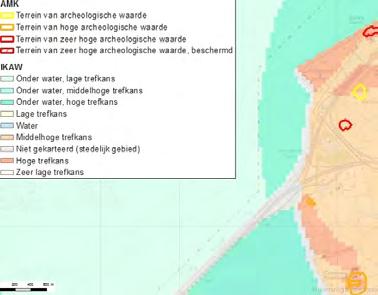 Archeologie Naast inventarisatie van de cultuurhistorisch van belang zijnde objecten (monumenten) is ook onderzoek gedaan naar de aanwezige archeologische waarden.