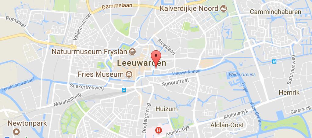 WATERKAART Wijbrand de