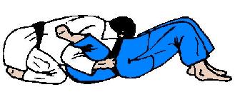 rechts achterwaarts uit evenwicht, schouder tegen schouder, steunbeen wegvegen Uki goshi : voorwaarts uit evenwicht, hand op de rug, 1