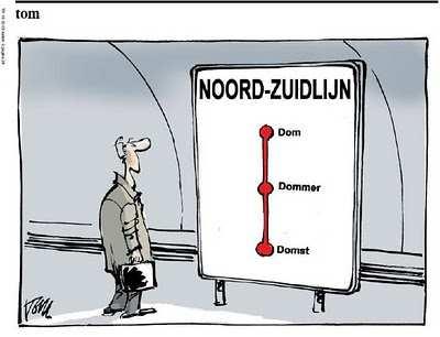 Voorbeeld: Noord-Zuidlijn De Noord-Zuidlijn is te theoretisch en academisch benaderd: Wij gaan het anders doen.