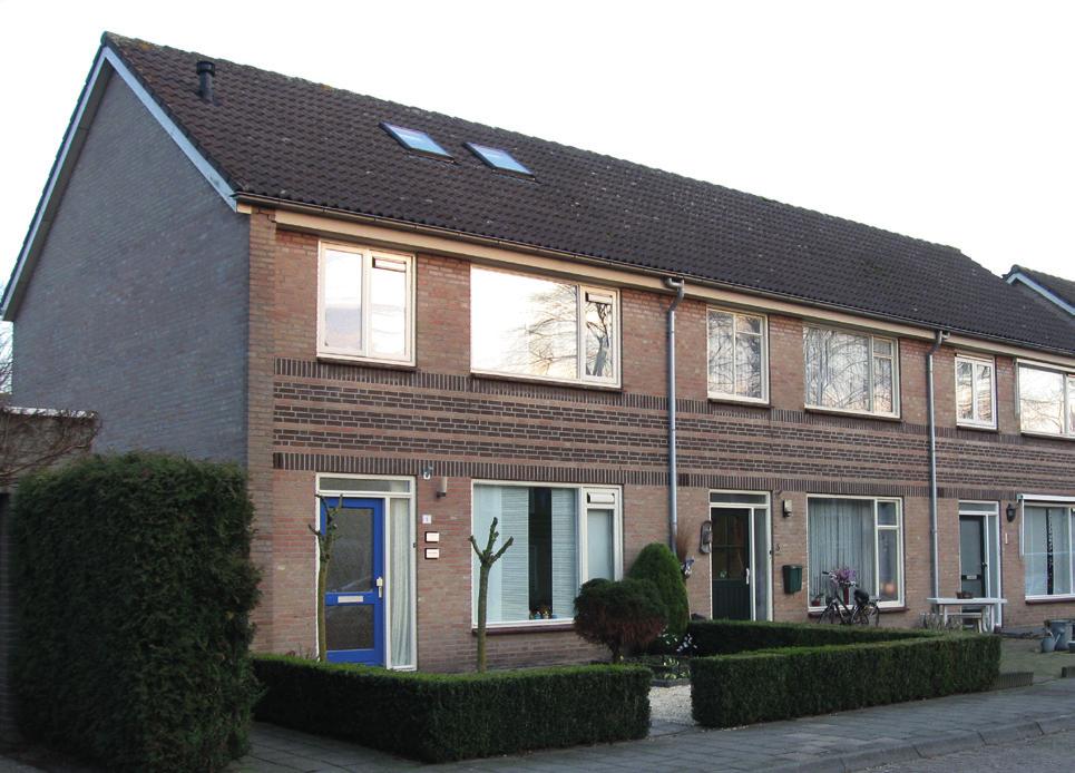 De 105 eengezins woningen, waarvan 71 tussenwoningen en 34 hoekwoningen, zijn gebouwd tussen 1972 en 1979. Alle woningen hebben 3 tot 5 slaapkamers.