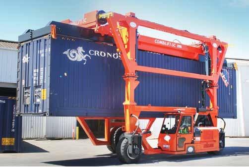 Zo wordt inspannende handarbeid gereduceerd en werken op hoogte vermeden. De mogelijkheid om containers op de grond te kunnen lossen en laden is een verder voordeel.