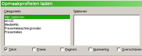 2) Klik in het dialoogvenster Stijlen en opmaak, op de pijl naast de knop Nieuw opmaakprofiel uit selectie, en klik dan op Opmaakprofielen laden... (zie Afbeelding 3).