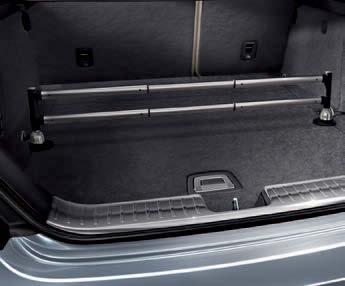 01 02 03 Steekmodule bagageruimte Deel uw bagageruimte flexibel op, zodat voorwerpen tegen verschuiven worden beschermd.