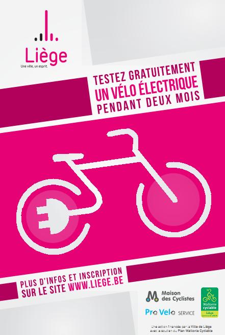 Diensten voor fietsers: voorbeeld van gratis testen van elektrische fietsen 62 elektrische fietsen aangekocht door stad aanbod gratis proefperiode van 2 maanden in 2015 en 2016 aan240