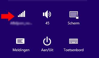 De code is nu aangepast en u keert terug naar het vorige venster, gebruik de Windows knop om terug te keren naar het Startscherm. 4. Wi- Fi instellen U kunt met meerdere Wi- Fi netwerken verbinden. 1.