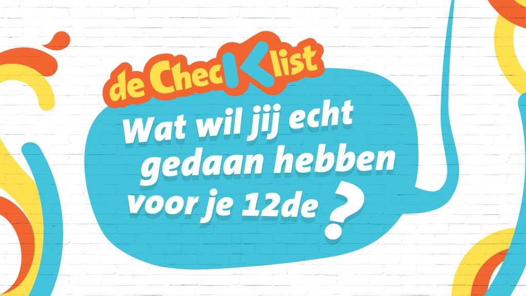 Stap 1: wat moet er op de Checklist?