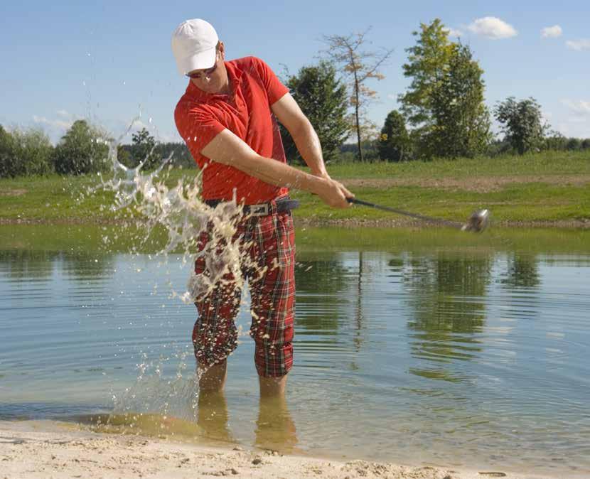 Golfbanen en watermanagement Droogte, hittegolven, hevige regenval en overstromingen. Ze komen vaker voor en hebben grote impact op golfbanen.