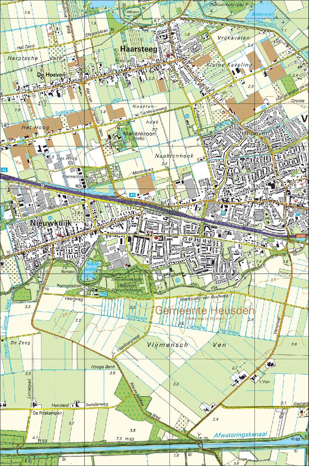 Bijlage 1 Topografische ligging van de locatie Schaal