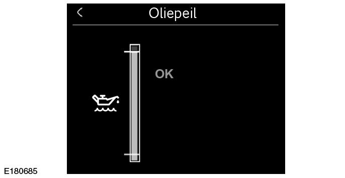 L Vloeistofpeilcontroles Als het oliepeil op minder dan de helft staat, vult u 0,5 liter olie bij. Controleer het peil opnieuw en vul indien nodig meer olie bij.