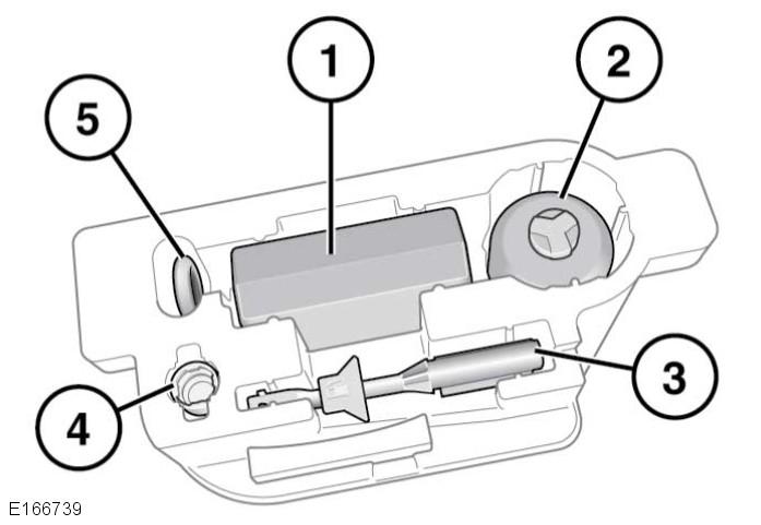 L Bandenreparatieset BANDENREPARATIESET Als u niet zeker weet of u de instructies kunt uitvoeren, neemt u contact op met een dealer/ erkende reparateur voordat u de reparatie probeert uit te voeren.