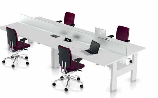 Markant METROPOLIS Combidesk 2x 160x75 cm Combidesk 2x 180x75 cm Combidesk 2x 200x75 cm Vanaf 315 SALONTAFEL TOM is ideaal te combineren met het Workways programma.