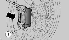 Front and rear disc brake (04_30, 04_31, 04_32) NOTE THE FOLLOWING INFORMATION RE- FERS TO ONE BRAKING CIRCUIT BUT APPLIES TO BOTH.