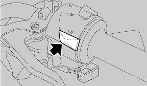 Passing button (02_24) Uses the high-beam flash in case of danger or emergency. Releasing the switch deactivates the high-beam flash.