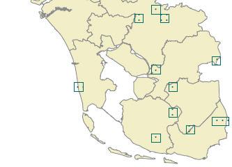Relatief belang in Europa: Gemiddeld (subtype A), Gering (subtype B) Het habitattype komt verspreid voor in de heuvel- en berggebieden (collien en montaan) van Midden en Zuid-Europa.