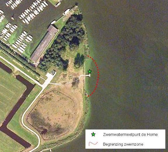 5b: Luchtfoto locatie Dorregeest (001010) Riolering en afvalwaterzuivering Op het Alkmaardermeer vindt geen directe lozing van RWZI-effluentwater plaats.