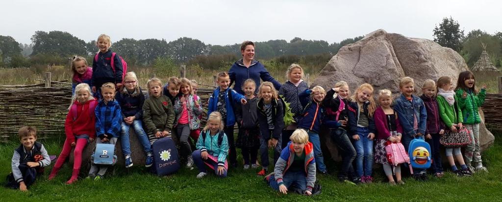 In de klas hebben we de boeken van Oek gelezen als voorbereiding op ons