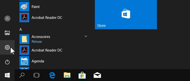 34 Hét Windows 10 updateboek 2.1 Persoonlijke instellingen Met de Persoonlijke instellingen bepaalt u het uiterlijk van Windows 10 op uw scherm.