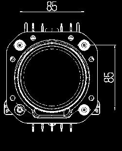 90 mm: L 5570 en L 70 dim- en grootlicht 2e generatie bi-led-module met verder ontwikkelde verlichting /elektronica.