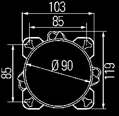 Xenon dimlicht 12 V, D2S, rechtsrijdend verkeer 1BL 008 194-001 12 V, D2S,