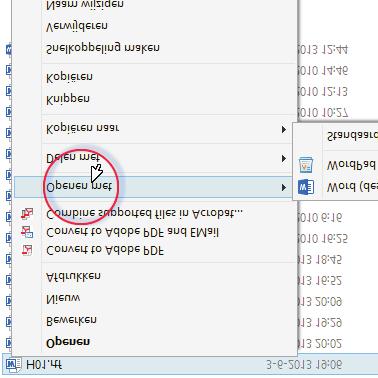 Office-programma s bedienen Of: druk de Windows-toets tegelijk met de letter F in en typ Word 2013 in het zoekveld.