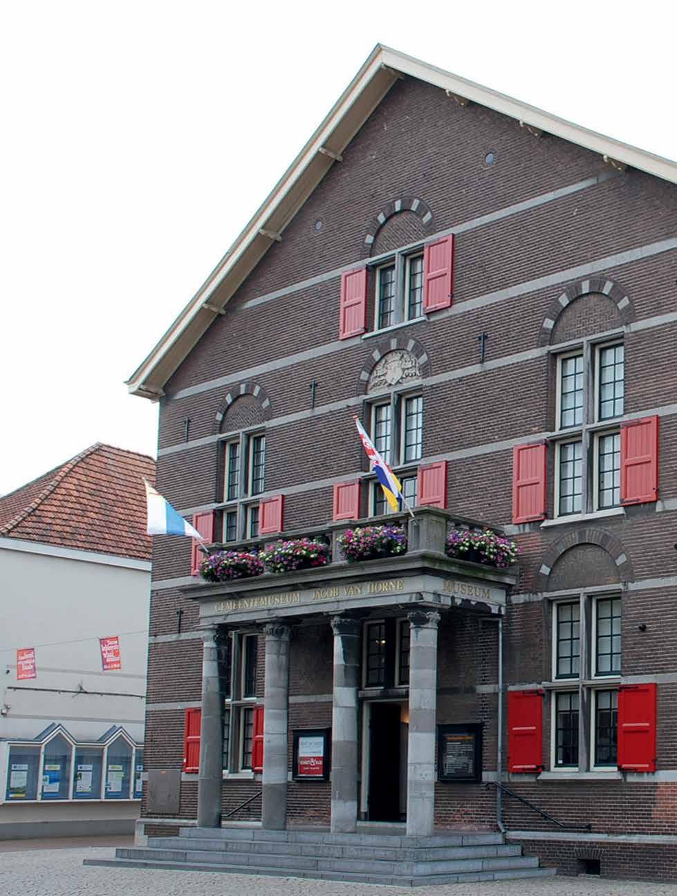 2 Gemeentemuseum Jacob van Horne Markt 7, 6001 EJ Weert Zaterdag 10.00-17.00 uur, Zondag 14.00-17.00 uur Dit oudste stadhuis van Weert heeft een rijke geschiedenis.