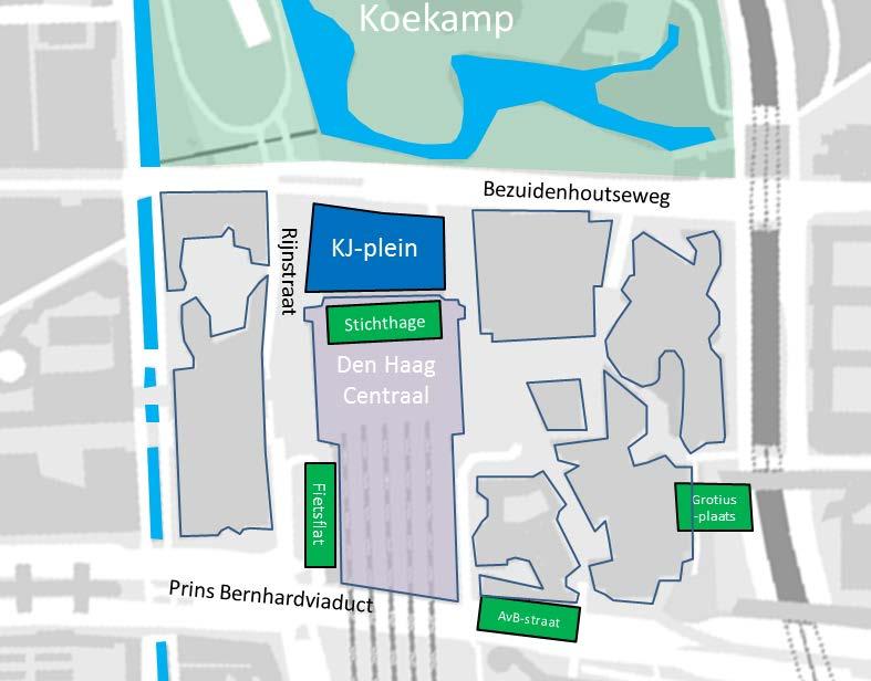 - De druk op de openbare (betaald) parkeerplaats op straat in binnenstad en Bezuidenhout neemt sterk toe, doordat bezoekers in de openbare ruimte parkeren in en in de omgeving van het gebied, in