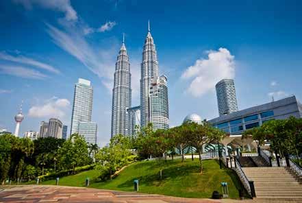 Op het schiereiland Maleisië begint je reis waarschijnlijk in de hoofdstad Kuala Lumpur.