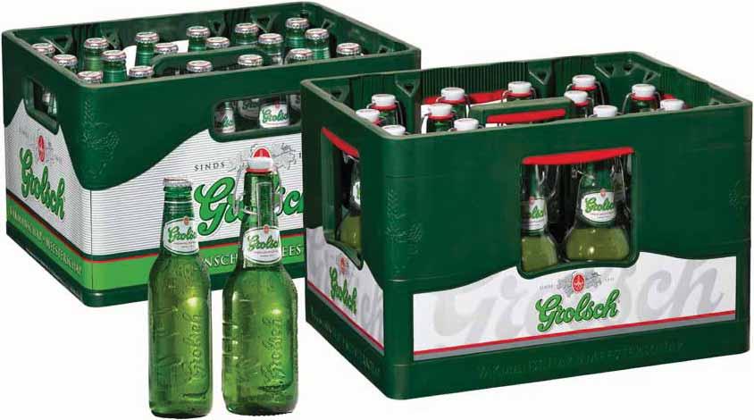 Alle soorten Grolsch pak 6 flesjes à 30