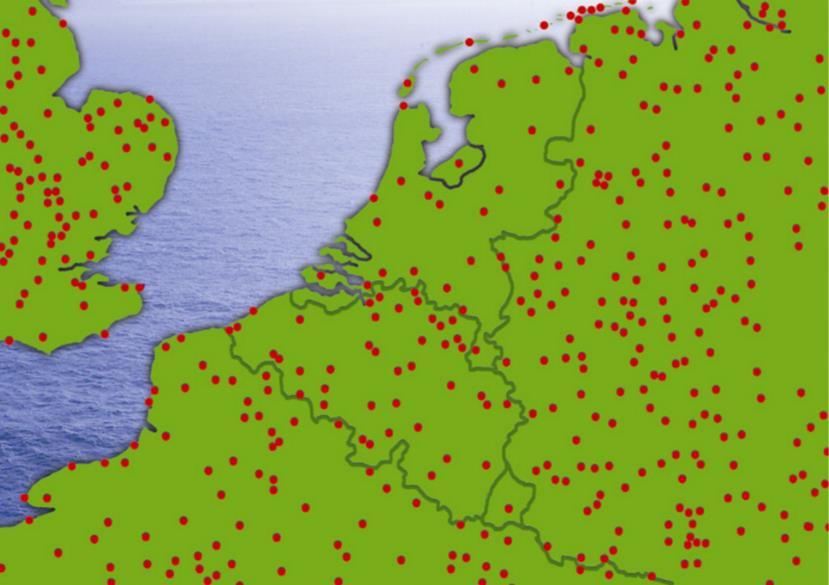 Beperkte aantal luchtvaartterreinen in