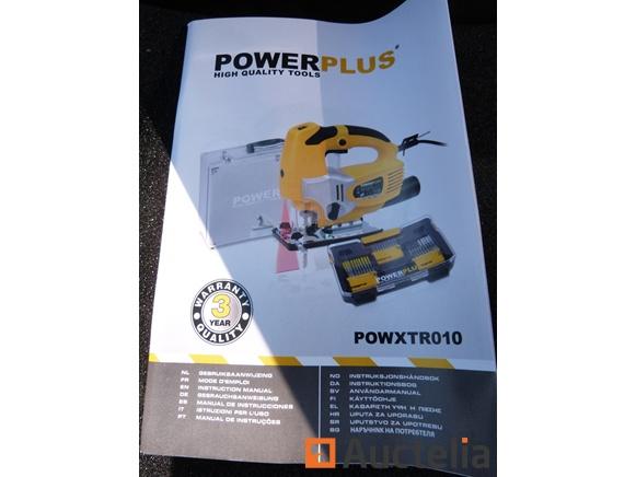 machines 1 Power Plus steekzaag Model: Powxtr010, in nieuwe staat, getest 1 Boorhamer Power Plus model 115, gebruikt, getest en werkt 1 Boor Schroevendraaier Power Plus