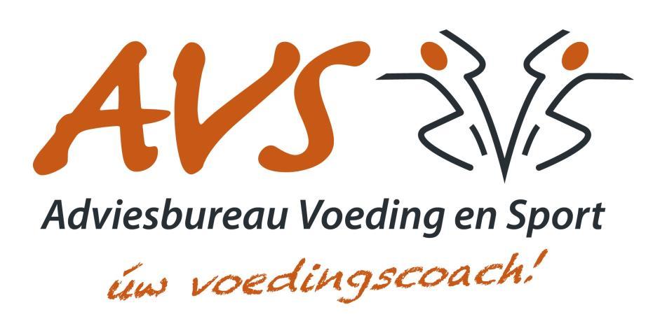 Voorstellen Sita Veenstra, sportdiëtist AVS Adviesbureau Voeding en Sport Team Voeding
