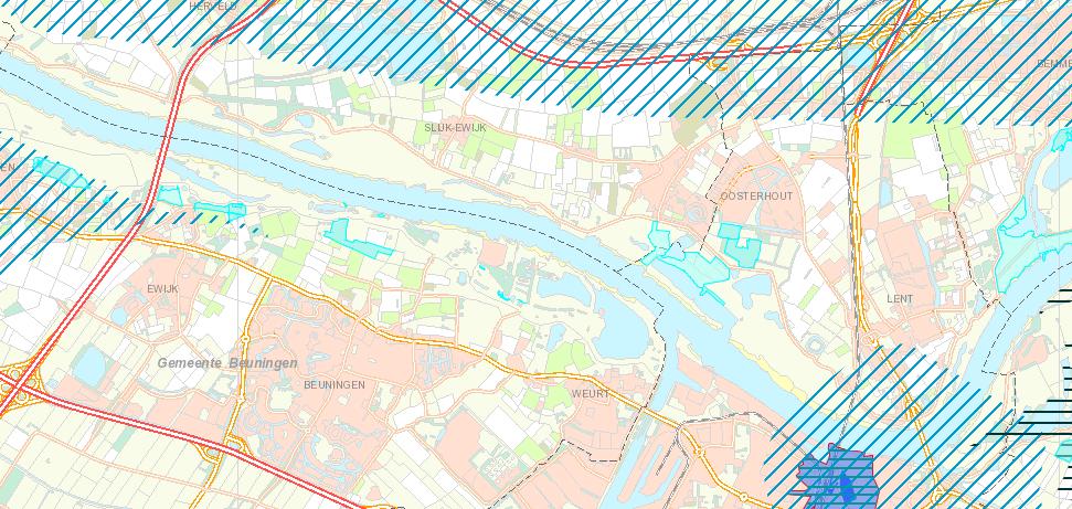 Omgevingsverordening gestelde regels. Voor dijkversterking Wolferen-Sprok zijn regels met betrekking tot de volgende thema s relevant: - water; - natuur; - landschap.