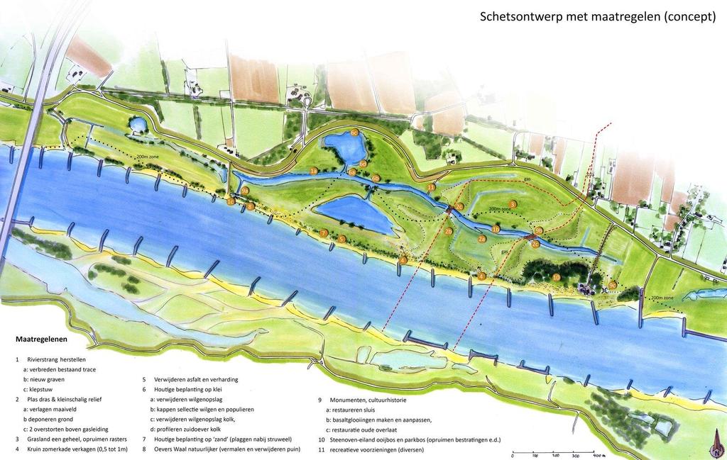 5.1.4 Herinrichtingsplan Loenense buitenpolder Tabel 5.