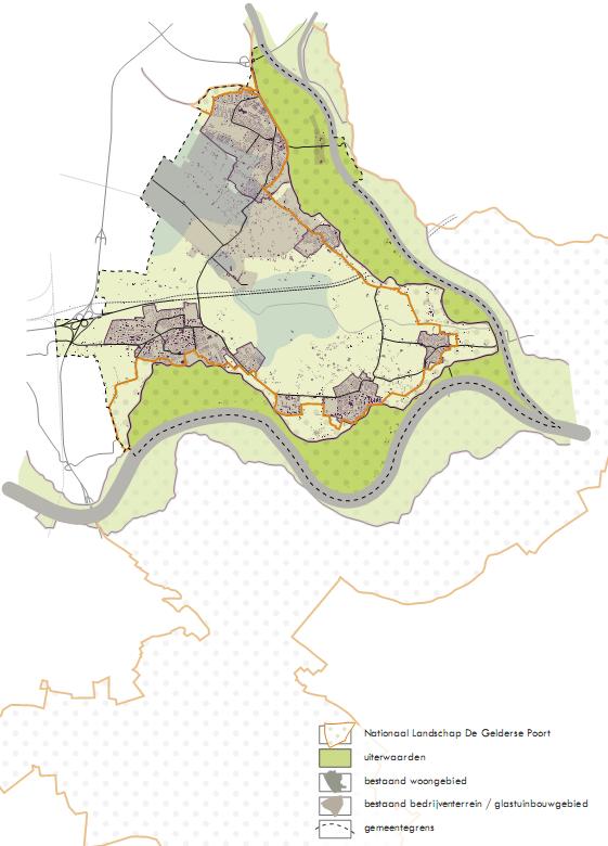 Afbeelding 5.33 Structuurvisie Lingewaard.