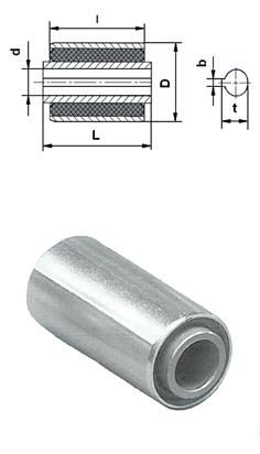 Groep 56-25 Trillingdempers overige Silentblocks type W Nummer Kenm d D l L B x t Pr/N W 35 57 73-1 1 30 57 73 79 Vertand 7500 W 35 57 73-2 1 26 57 73 80 8 x 27 7500 W 36 55 89-1 1 30 55 89,5 94 8 x