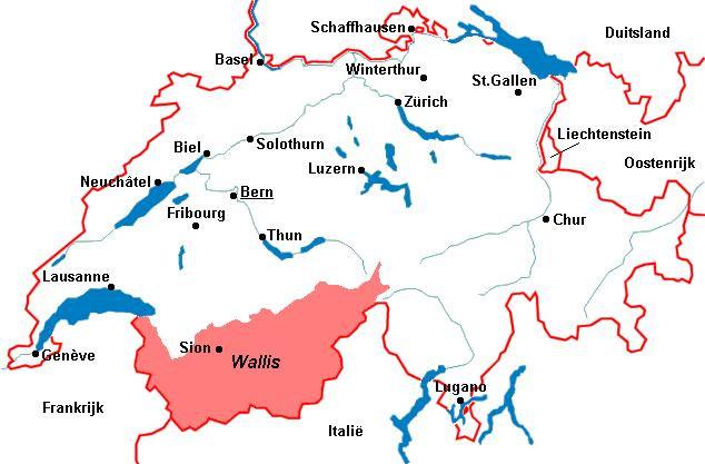Waarom naar Wallis? Het kanton Wallis, of in het Frans: Valais, grenst aan Frankrijk en Italië. Daardoor is de diversiteit in taal en cultuur groot.