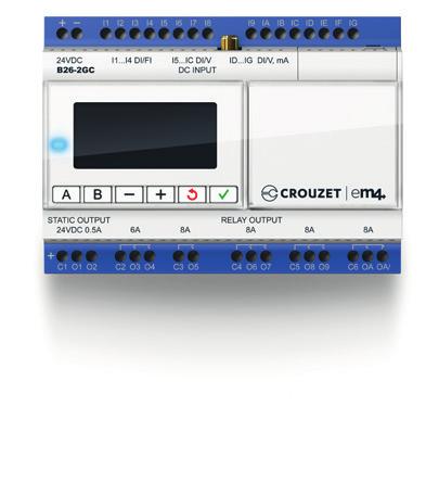 met blokfuncties Meet nauwkeurig uw industriële sensoren met de geïntegreerde configureerbare analoge ingangen (inclusief 420 maingangen) Integreer eenvoudig een van onze drie hightech ontwerpen in