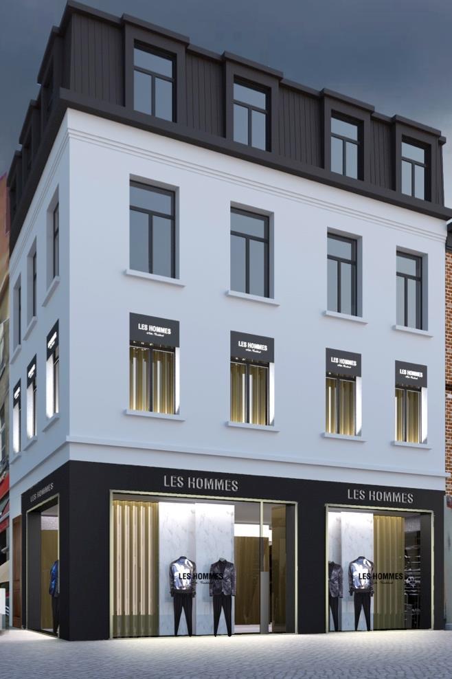 Investeringen 2015 Antwerpen, Arme Duivelstraat 6 - Verwerving premium city high street shop - De Arme Duivelstraat verbindt de Kelderstraat met de