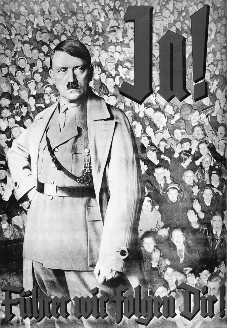 bron 8 Een poster van Hitler (1934)