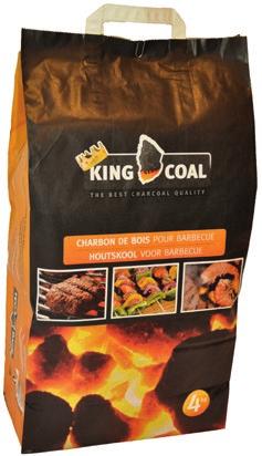 Houtskool 0,75 /kg Ook beschikbaar: houtskool, zak