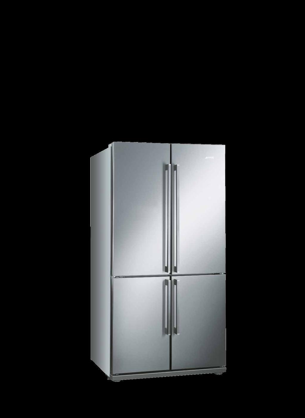 KOELKASTEN BIJZONDERE LUXE De koelkasten van Smeg zijn de modernste oplossing voor het conserveren van